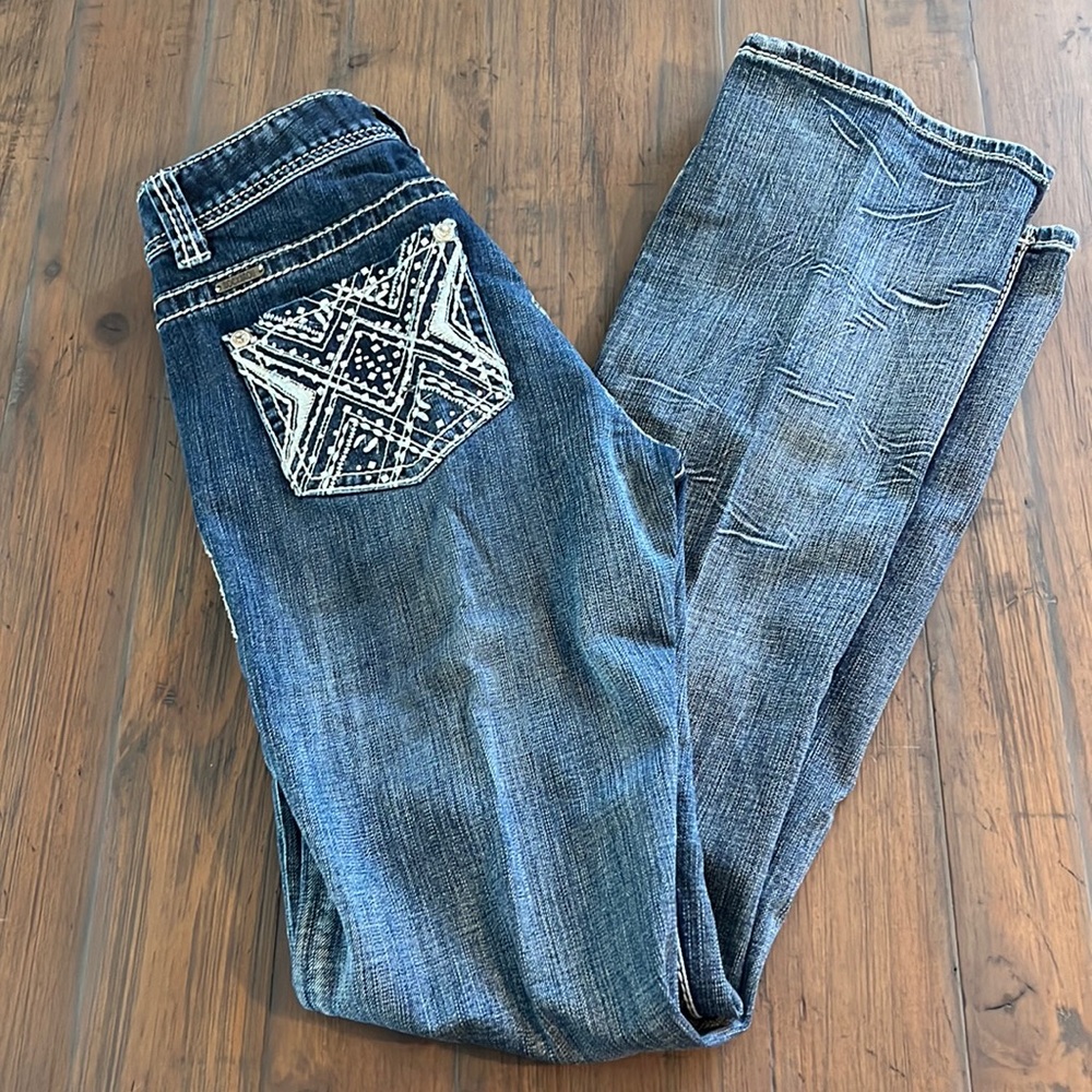 Mid Rise Boot Cut